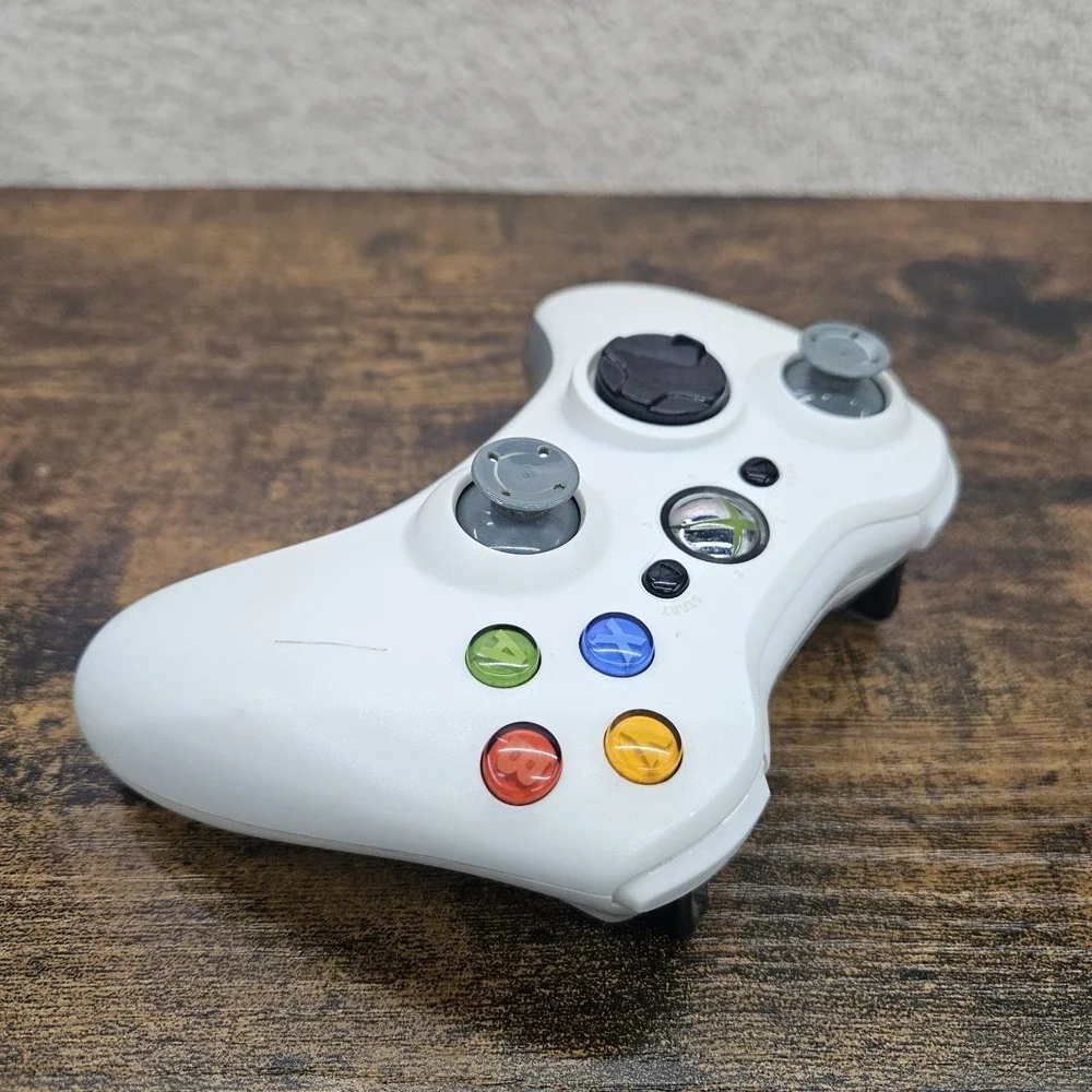 Microsoft Xbox 360 Wireless Controller‎ Genuine Official OEM White Gamepad